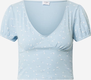 T-shirt 'ANNABELLE' Cotton On en bleu : devant