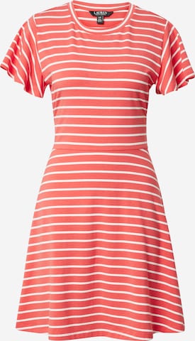 Lauren Ralph Lauren - Vestido en rojo: frente