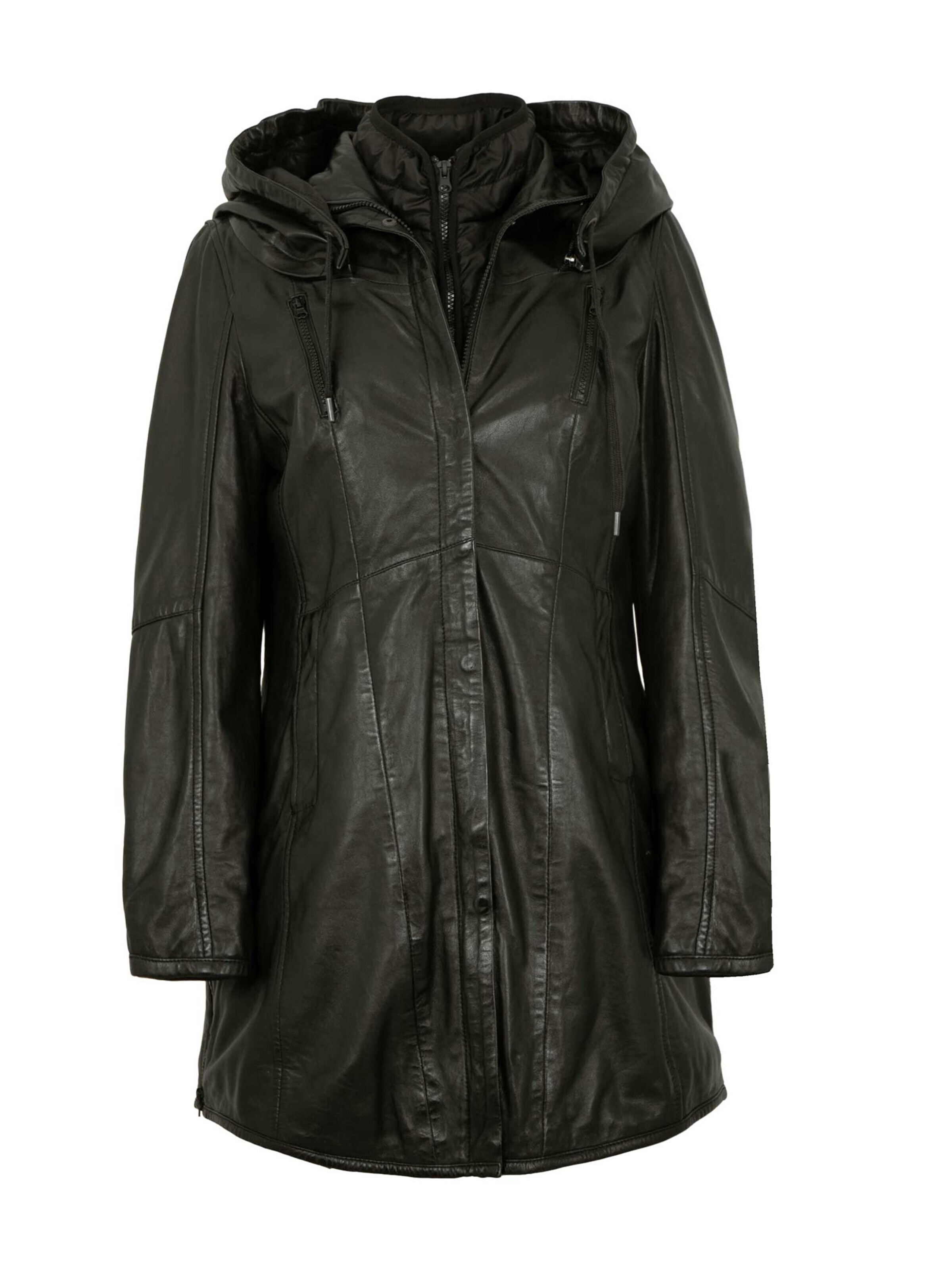 Jilani Übergangsjacke 'Fuko'‌‌‌‌ in S in schwarz, Produktansicht