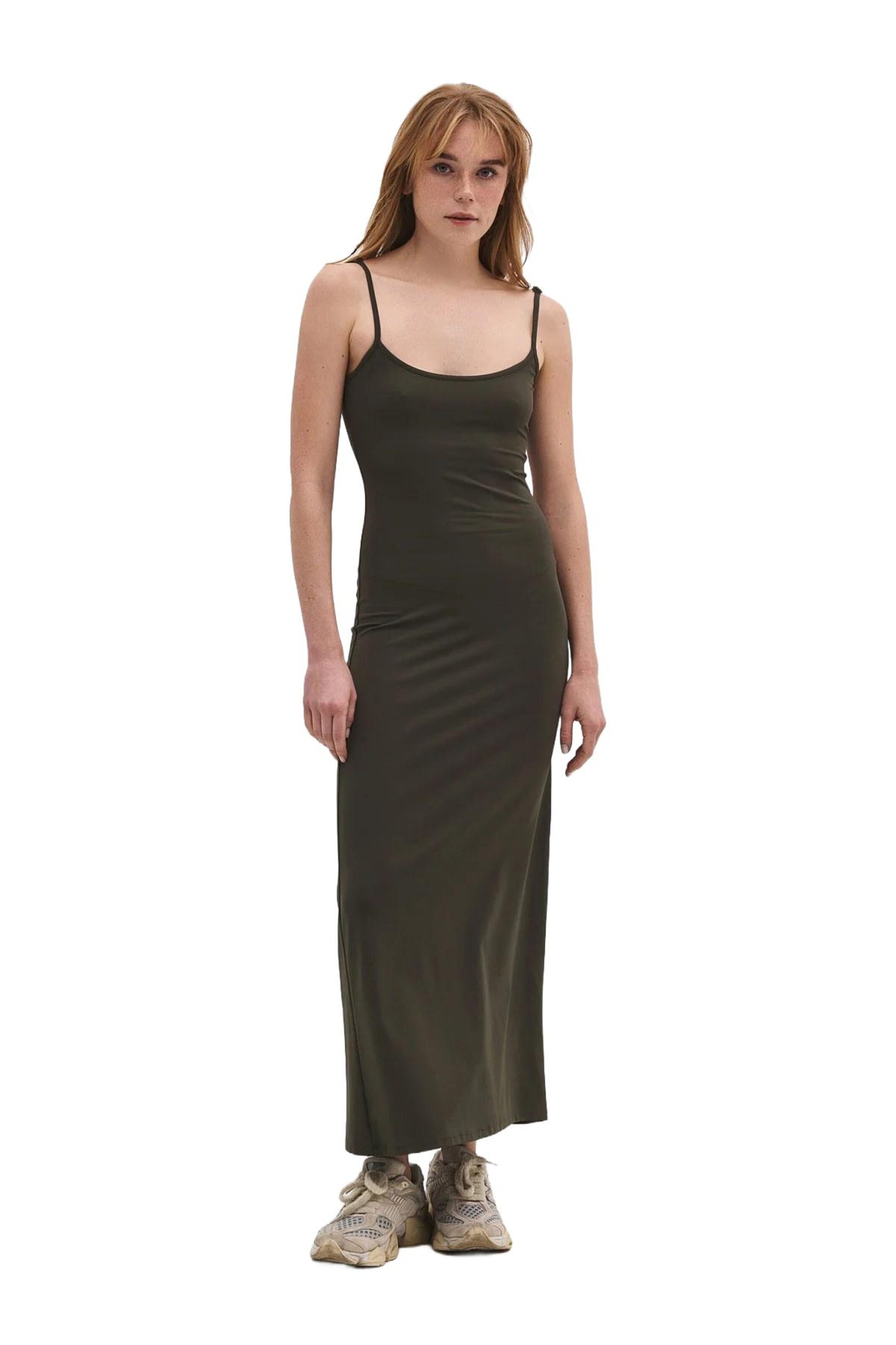 Robe No Matter What en marron : devant