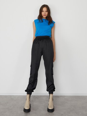 LeGer by Lena Gercke Tapered Pants 'Leni' in Black