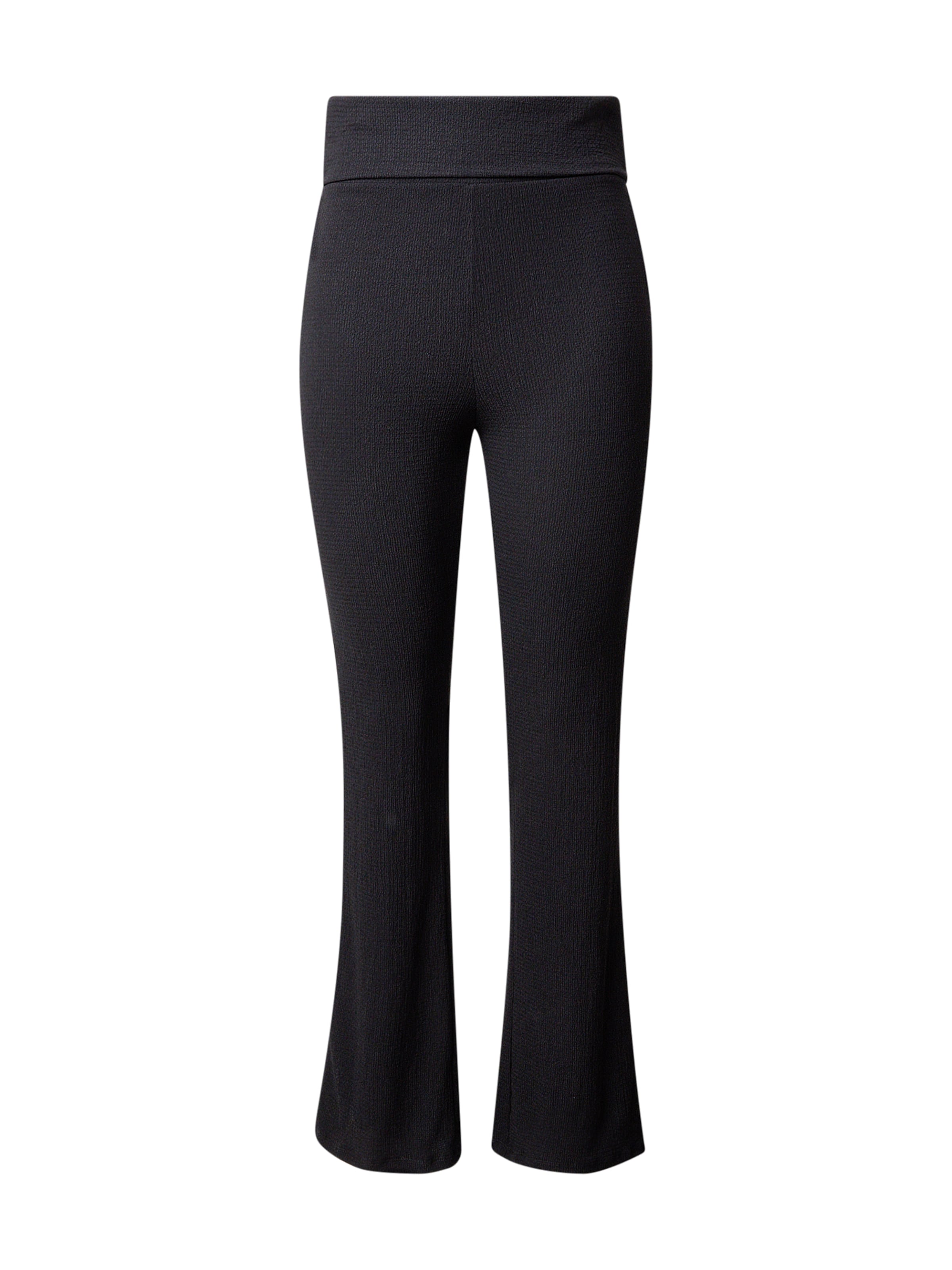 ONLY Carmakoma - Acampanado Pantalón 'CARHILLARY' en negro: frente