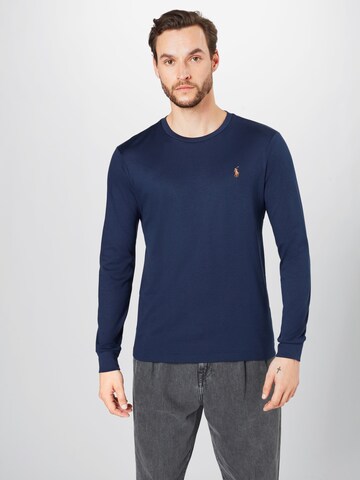 Regular fit Maglietta di Polo Ralph Lauren in blu: frontale