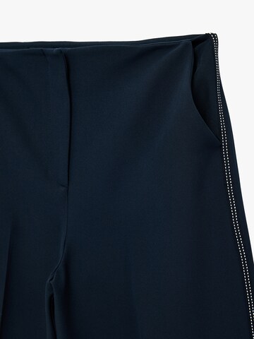 Koton Wide Leg Hose in Blau