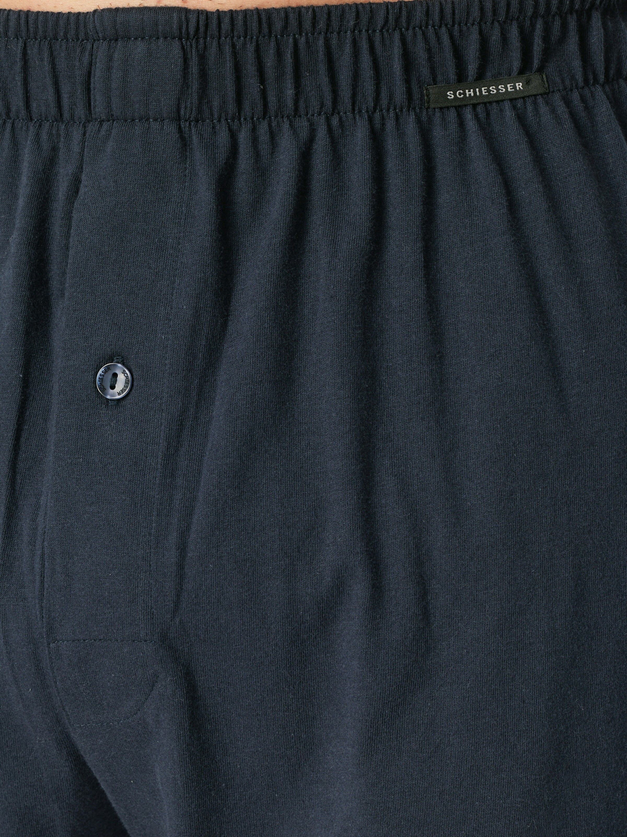 SCHIESSER Boxer shorts ' Basic ' in Blue