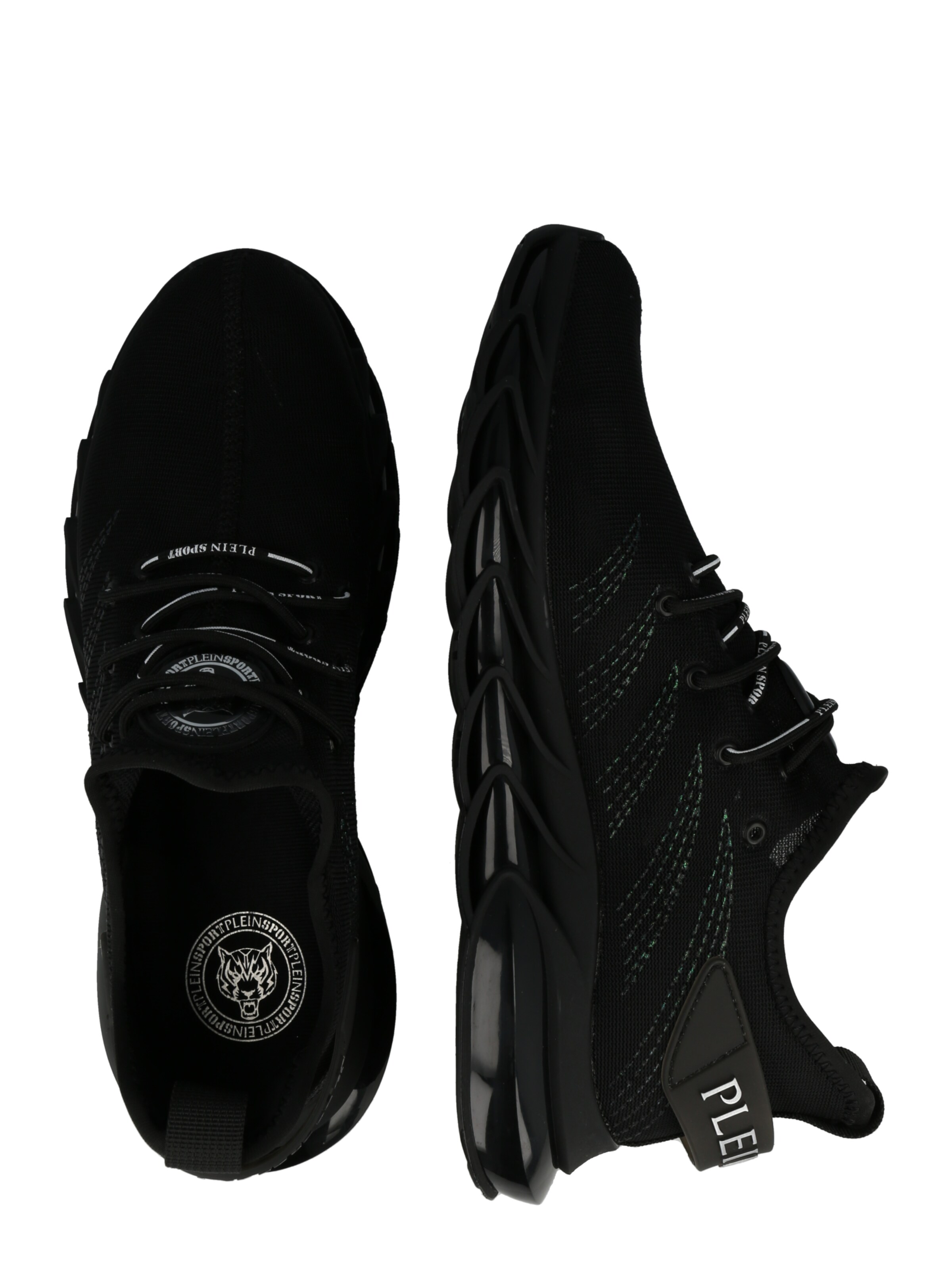 Plein Sport Trampki niskie w kolorze czarny