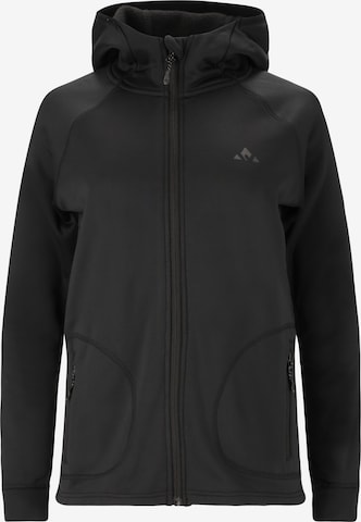 Whistler Fleece Jacket 'Tracker' in Black: front
