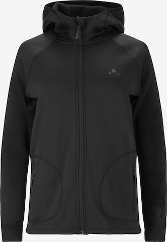 Whistler Fleece jas 'Tracker' in Zwart: voorkant