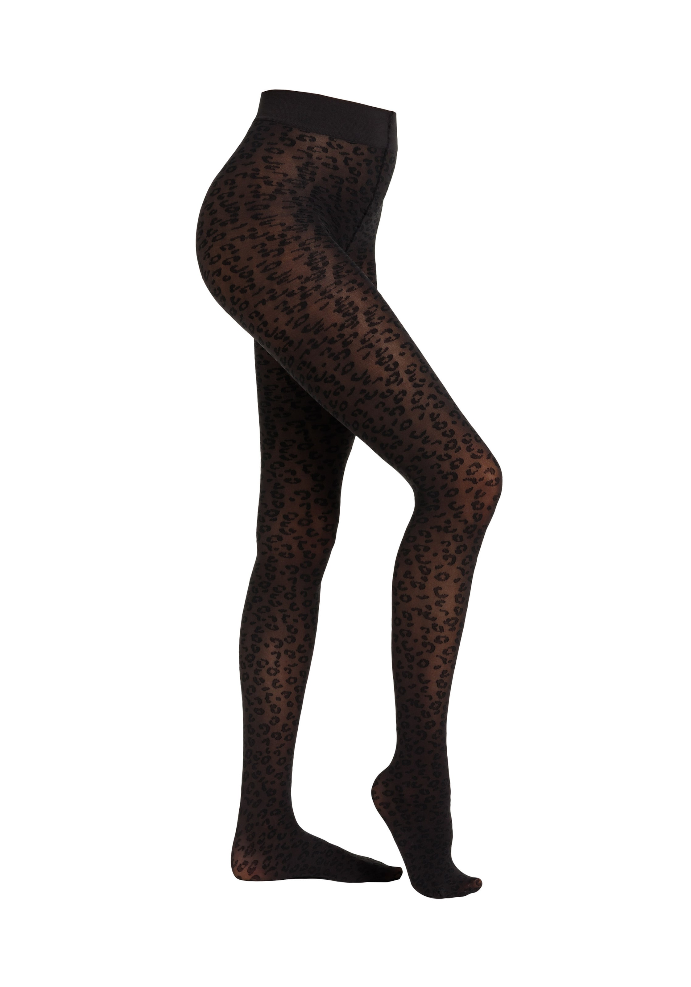 camano Fine Tights in Black: front