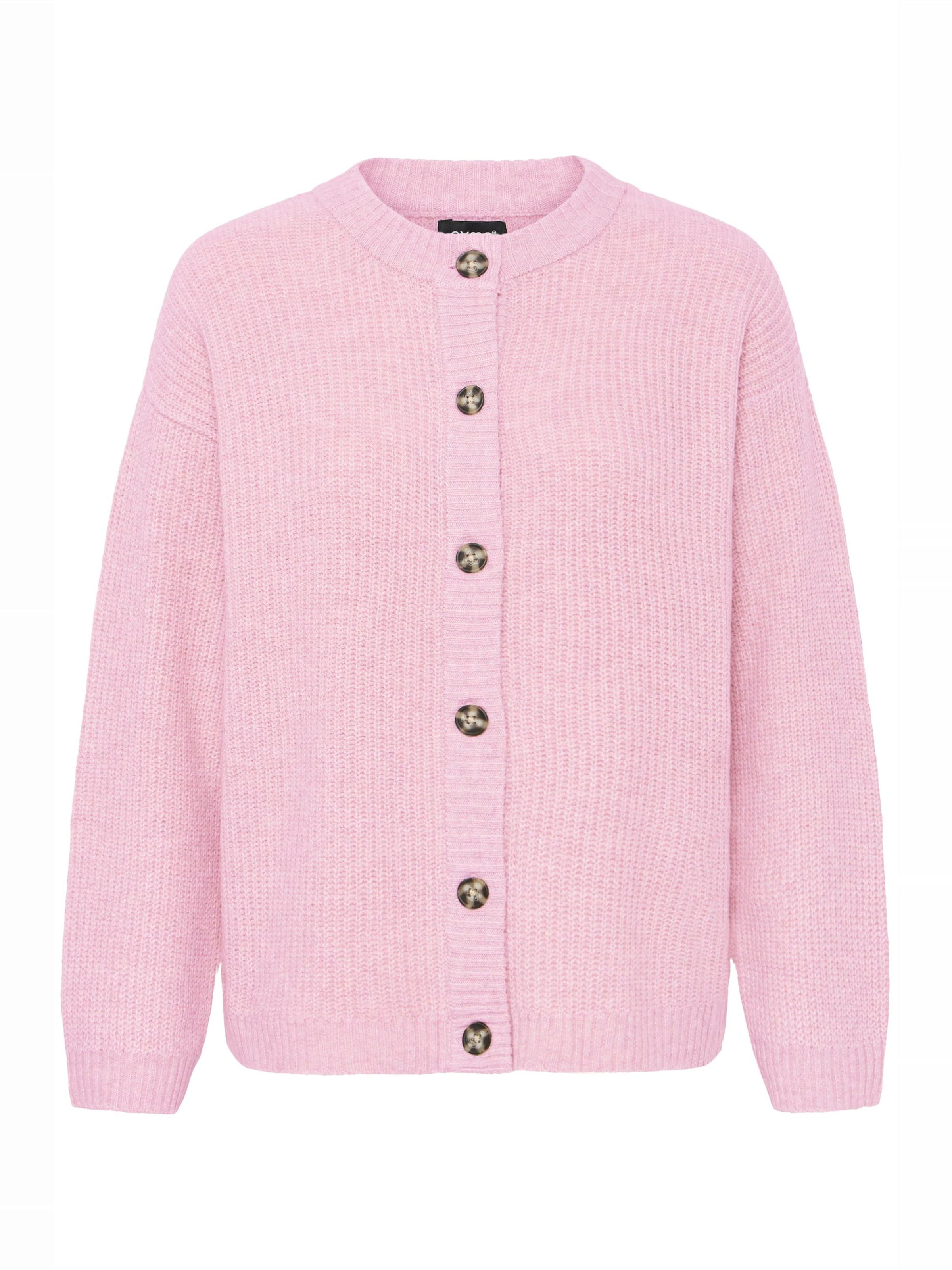 Oxmo - Cárdigan en rosa: frente