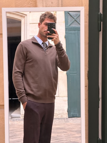 TRAPP - Sweatshirt em castanho