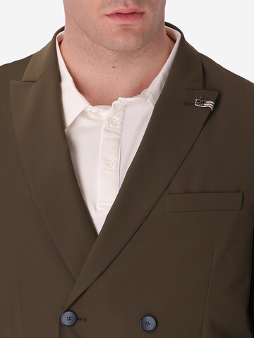 Coupe slim Veste de costume Distretto12 en marron