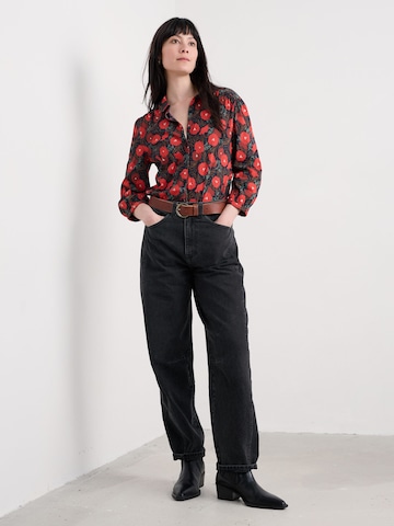Camicia da donna 'Embrace' di Seasalt Cornwall in rosso