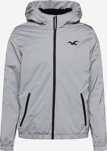 HOLLISTER Jacke in Grau: predná strana