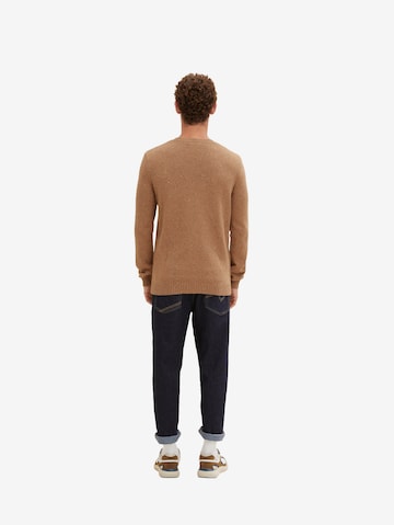 TOM TAILOR Sweater in Beige