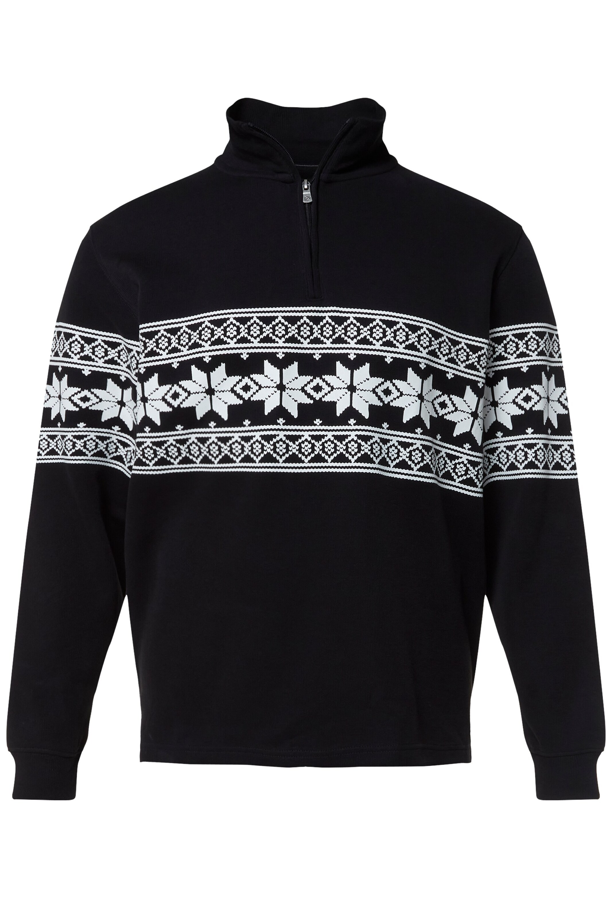 JP1880 Sweatshirt in Zwart: voorkant