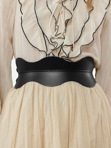 Haute Cuir Belt 'Fira Corset Belt' in Black