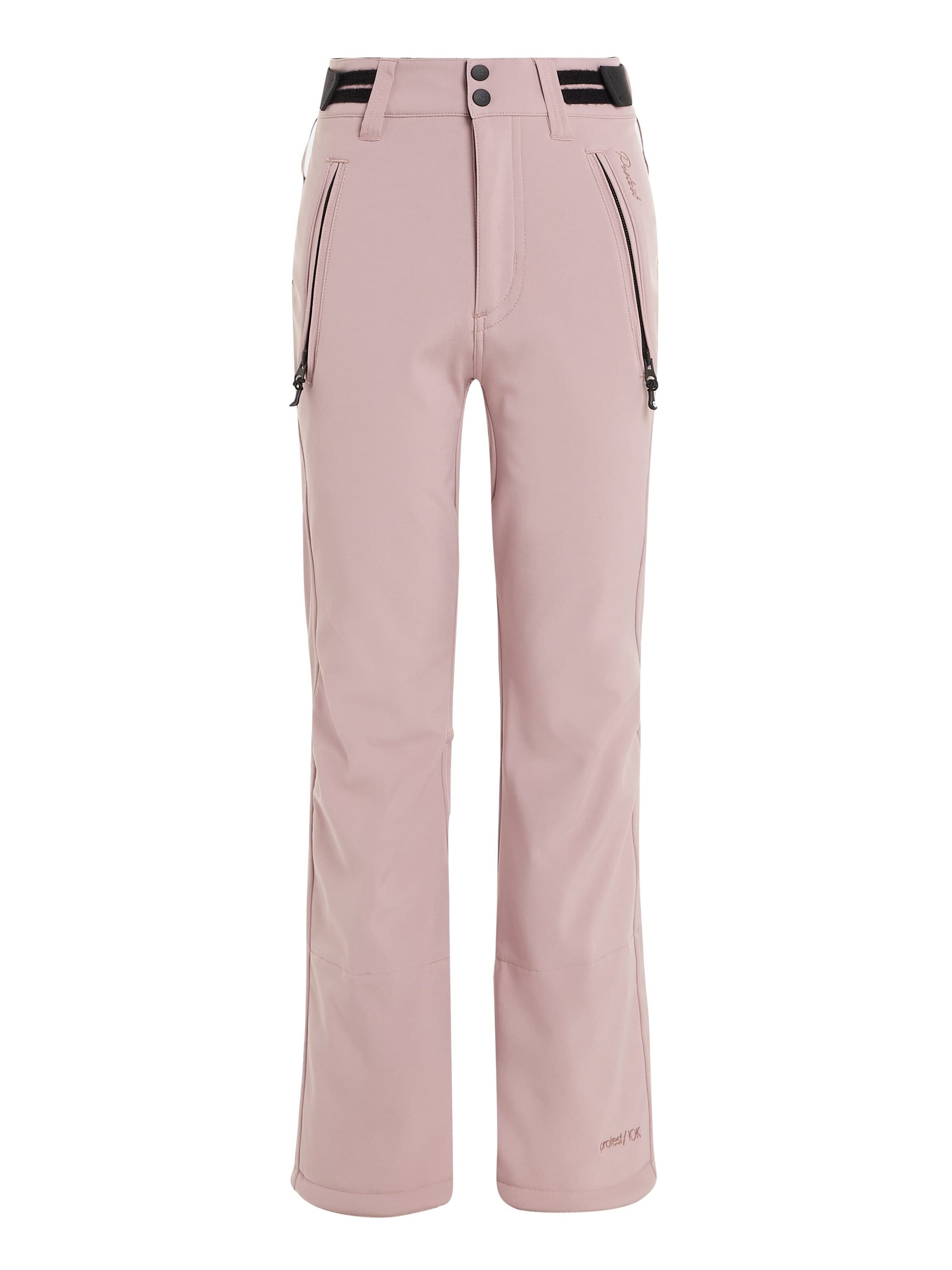 PROTEST Slimfit Sporthose 'LOLE JR'‌‌‌‌‌‌‌‌ in Pink: Vorderseite