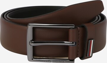 TOMMY HILFIGER Riem in Bruin: voorkant