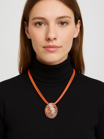 COLLEZIONE ALESSANDRO Kette 'Beverly'‌‌‌‌‌‌‌‌‌ in Rot: Vorderseite