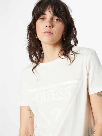 GUESS T-Shirt  'Adele' in Beige