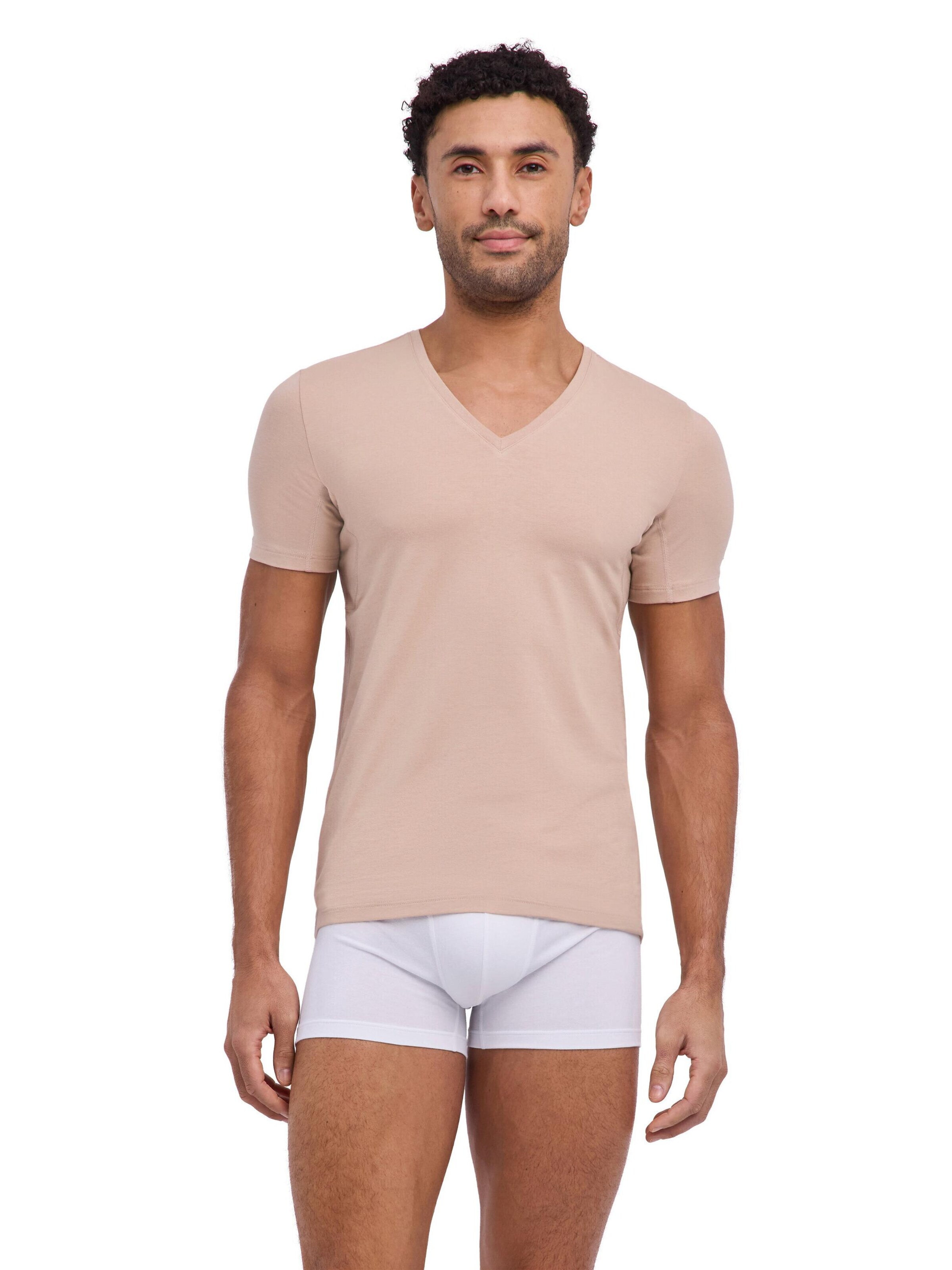 FALKE Undershirt in Beige: front