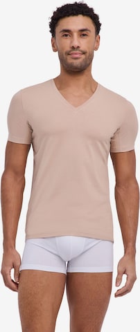 FALKE Unterhemd in Beige: Vorderseite