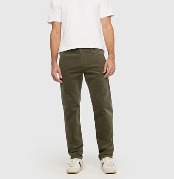 MAC Slimfit Hose in Grün: Vorderseite