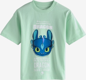 žalia Next Marškinėliai 'How To Train Your Dragon': priekis