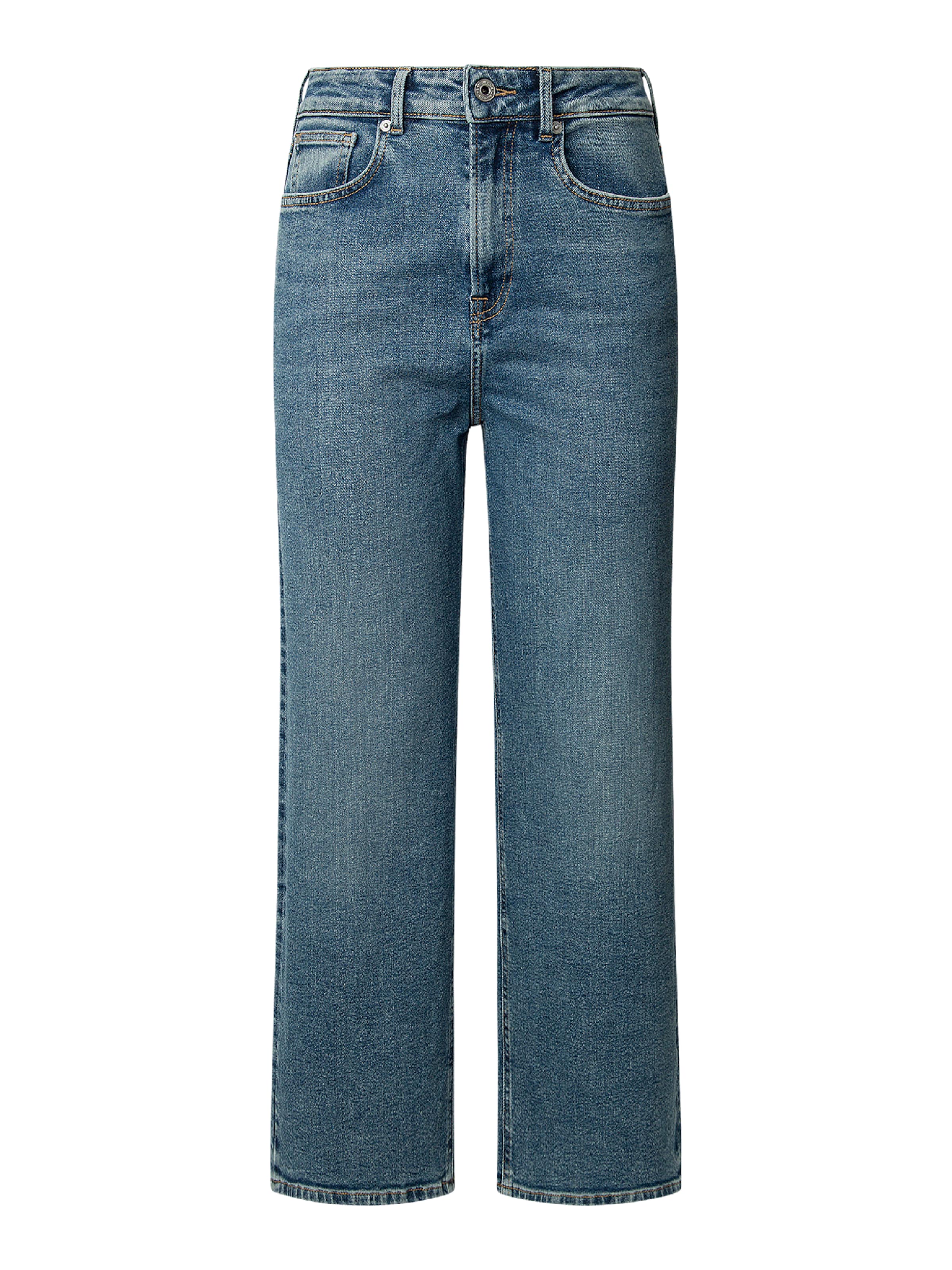 Pepe Jeans Wide leg Jeans in Blue: front