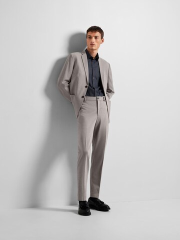 Slimfit Pantaloni chino 'Delon' di SELECTED HOMME in grigio