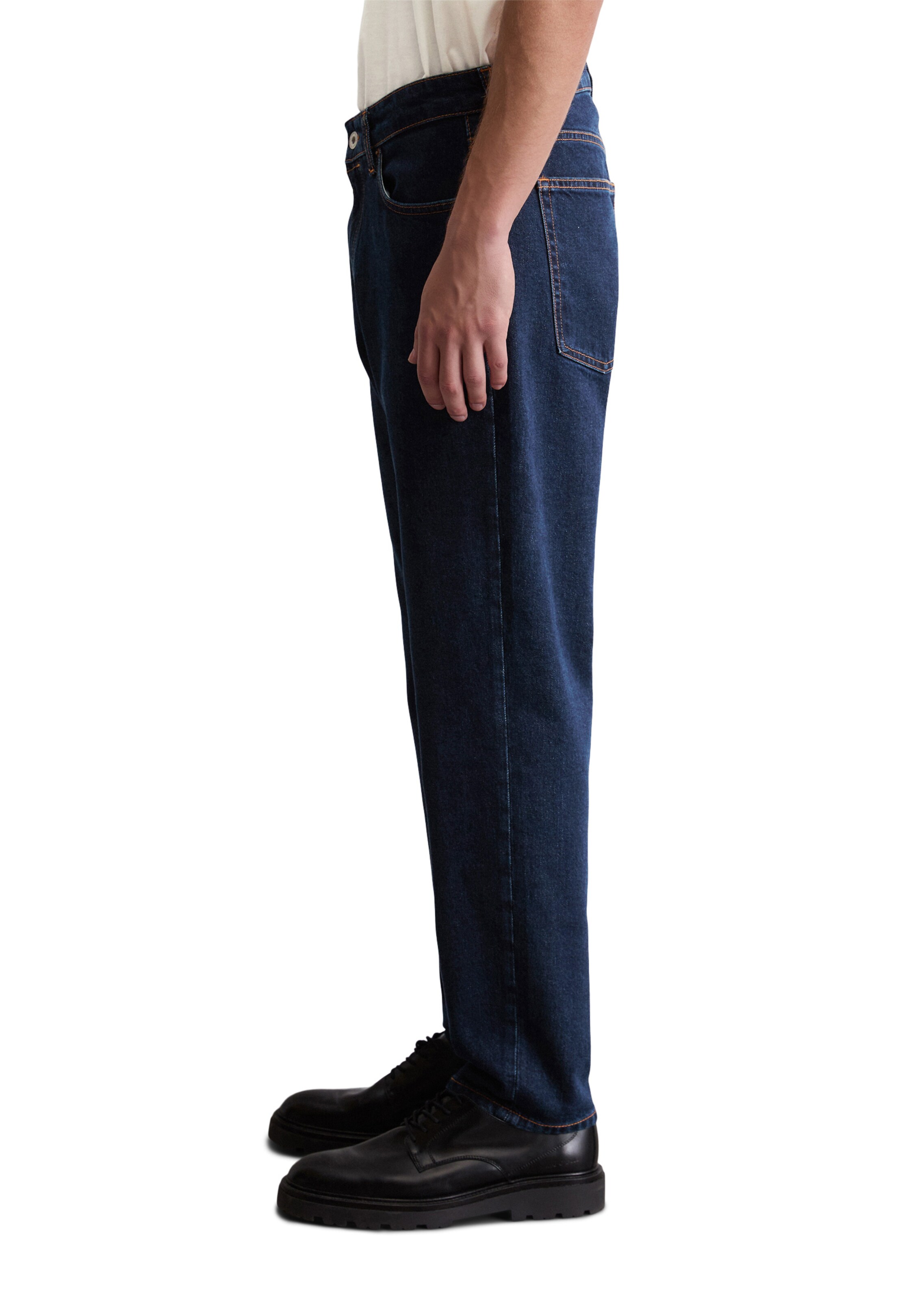 Marc O'Polo Tapered Jeans in Blauw