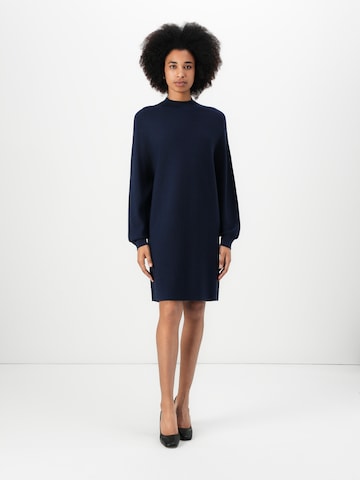 DRYKORN Gebreide jurk 'YUSUPHI 10' in Blauw: voorkant