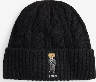 Polo Ralph Lauren Čepice - světle hnědá / tmavě šedá / černá / bílá, Produkt