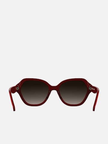 Longchamp Zonnebril in Rood