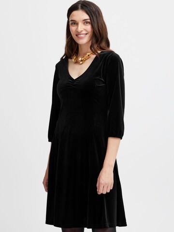 Fransa - Vestido 'Cassandra' em preto: frente