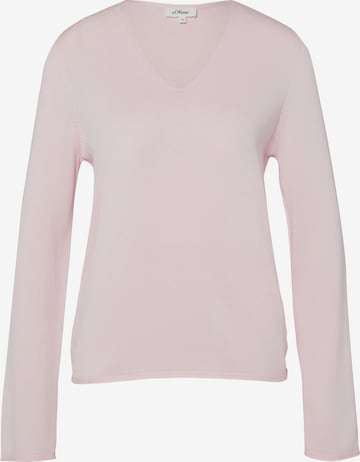 Pull-over s.Oliver en rose : devant