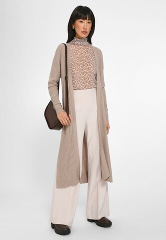 Basler Knit Cardigan in Beige