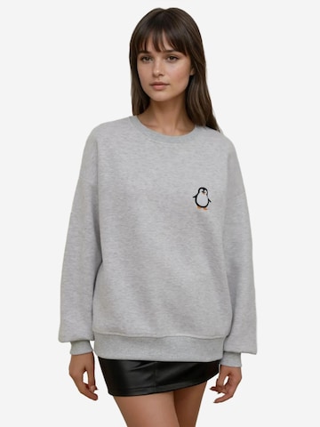 HiccupSweater majica 'Sweatshirts' - siva boja
