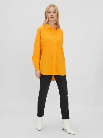 VERO MODA Bluse 'Jarlotte' in Orange