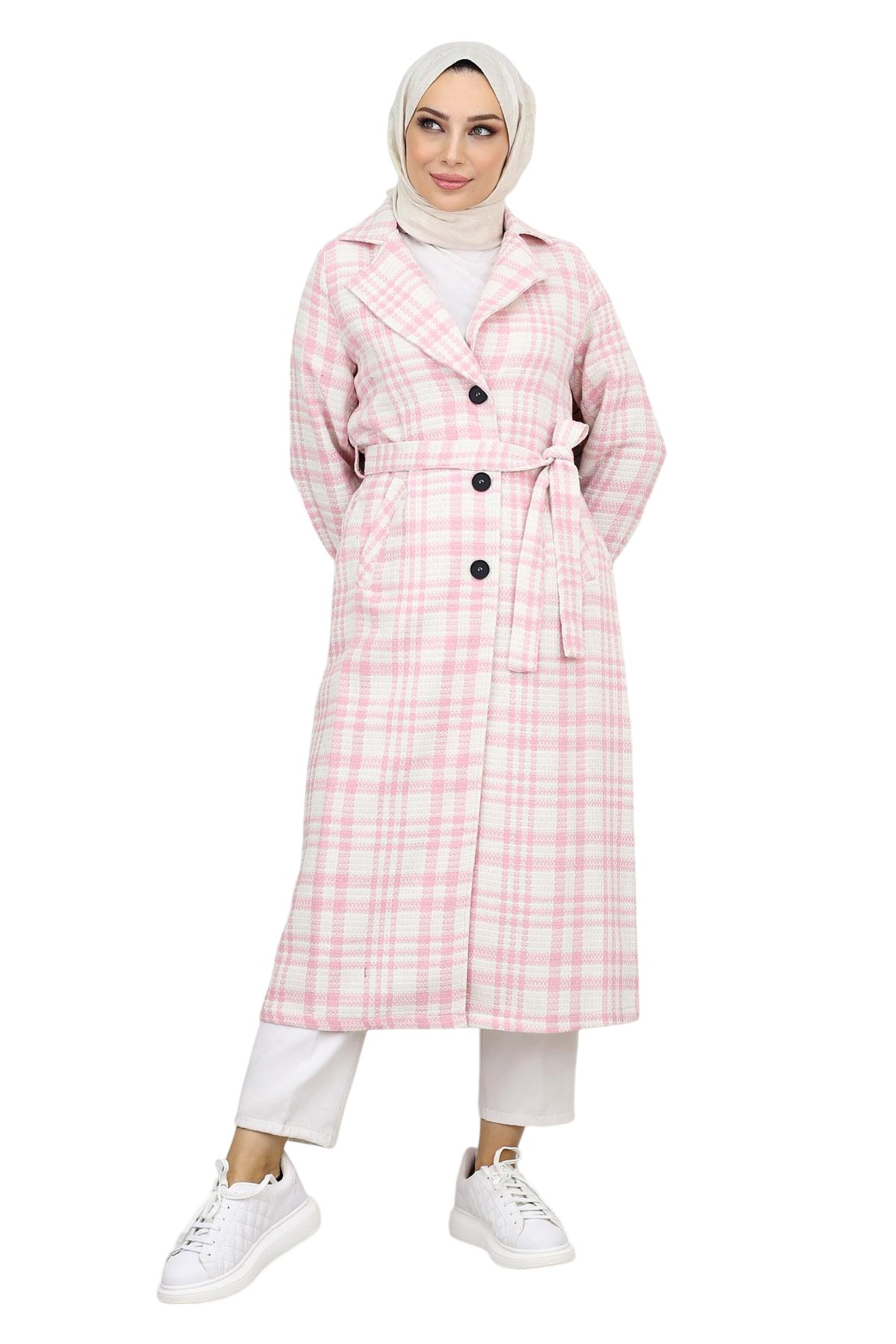 MODAMIHRAM Between-seasons coat in Pink