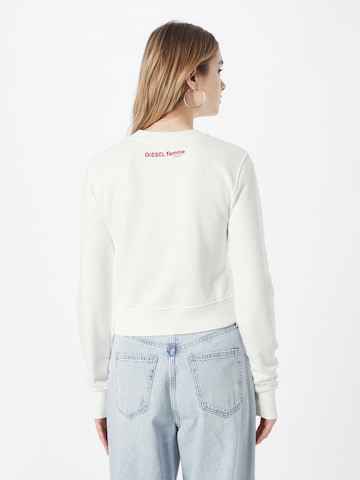 DIESEL Sweatshirt 'SLIMMY' in Wit