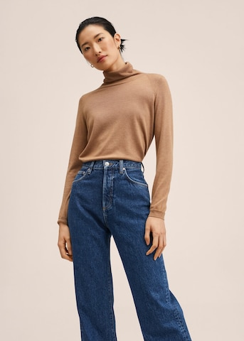 MANGO Wide Leg Jeans 'Kaia' i blå