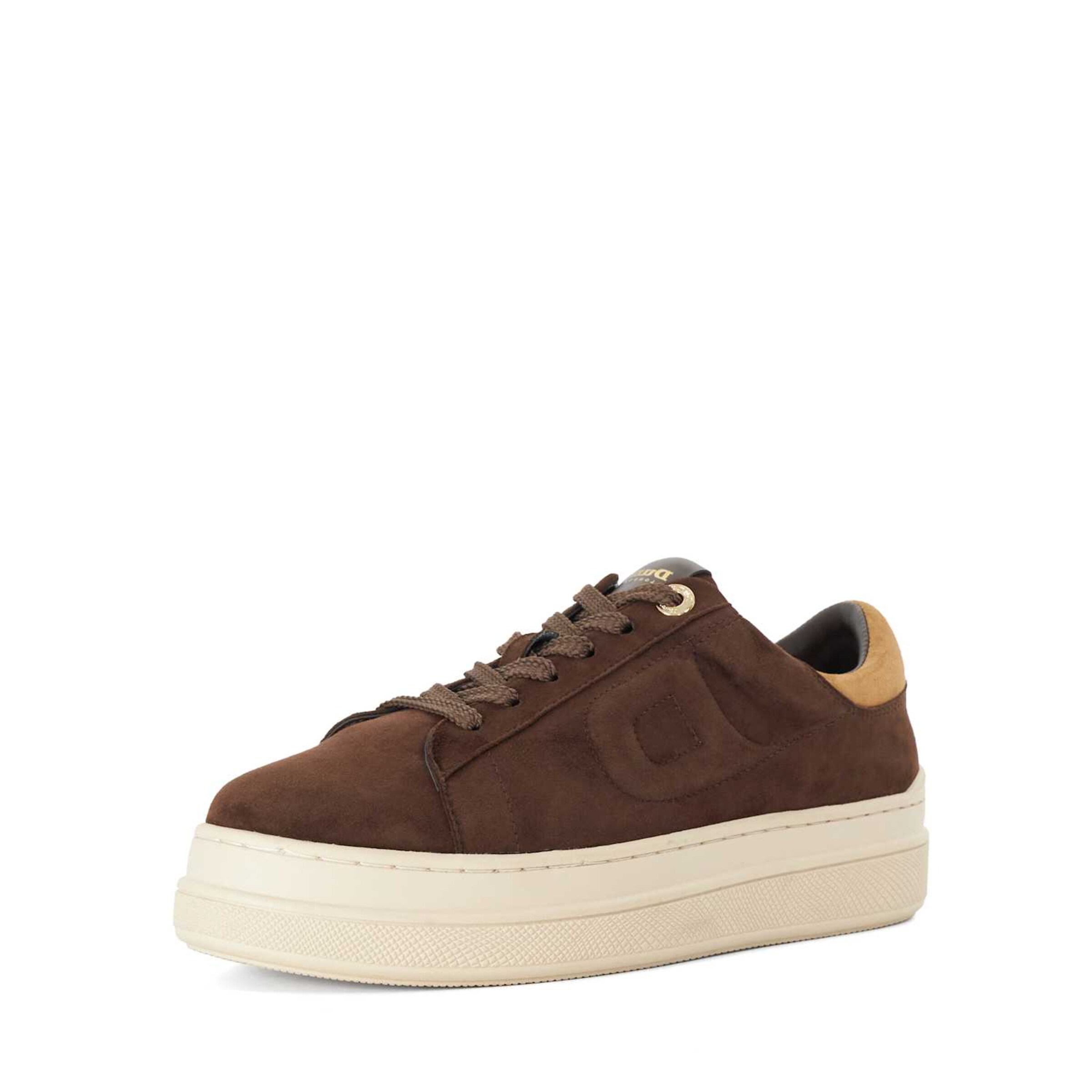 Dune LONDON Sneaker 'Eden' in Braun: Vorderseite