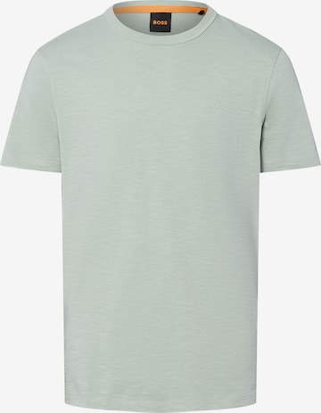 T-Shirt ' Tegood ' BOSS en vert : devant