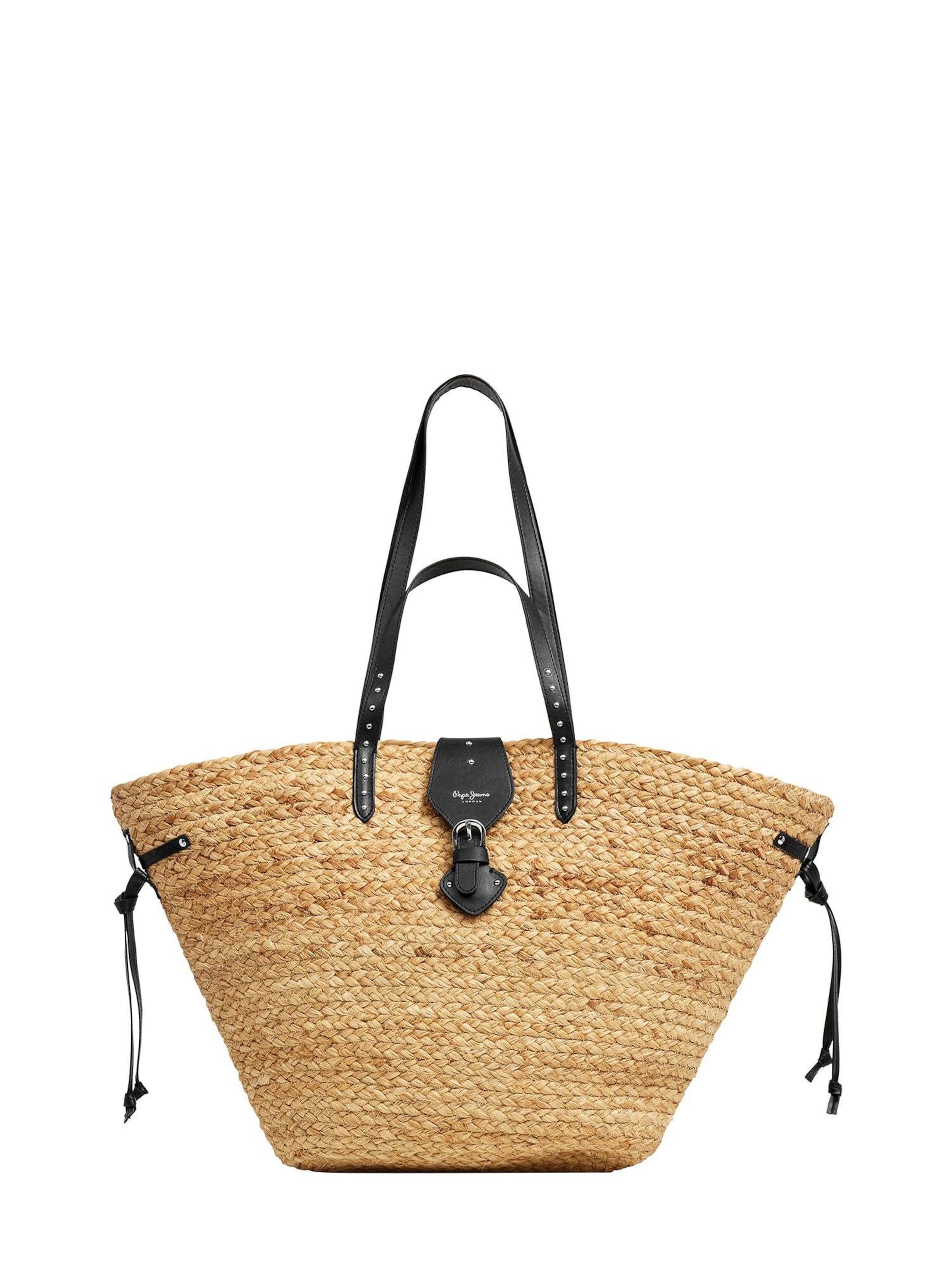 Pepe Jeans Shopper 'Pamela' in Beige: voorkant