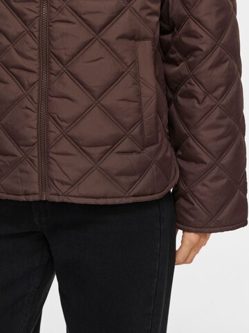 VILA Between-Season Jacket 'VITate' in Brown