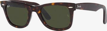 Ray-Ban Sunglasses 'Wayfarer' in Brown: front