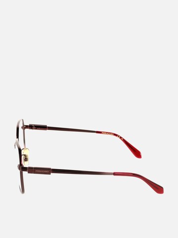 FERRAGAMO Zonnebril 'Ferragamo SF2239' in Bruin