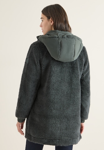 CECIL Between-Seasons Coat in Green